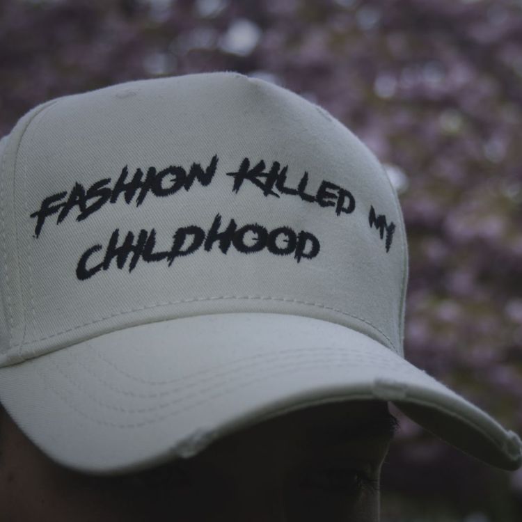 Fashion Killed My Childhood Cap - Beige