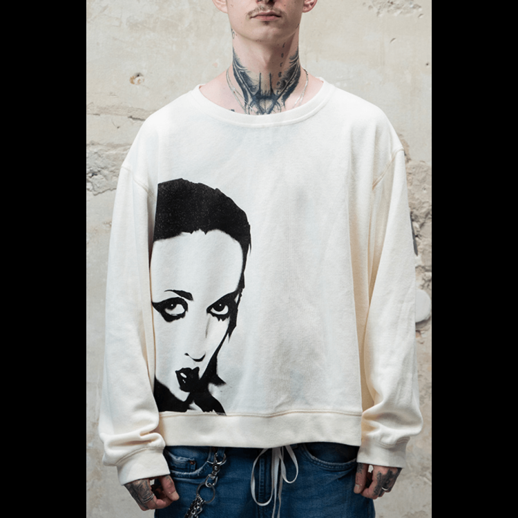 Madonna Sweatshirt - Off white