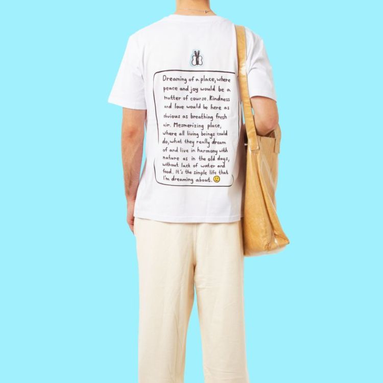 Emotional Daydreamer organic tee (white)