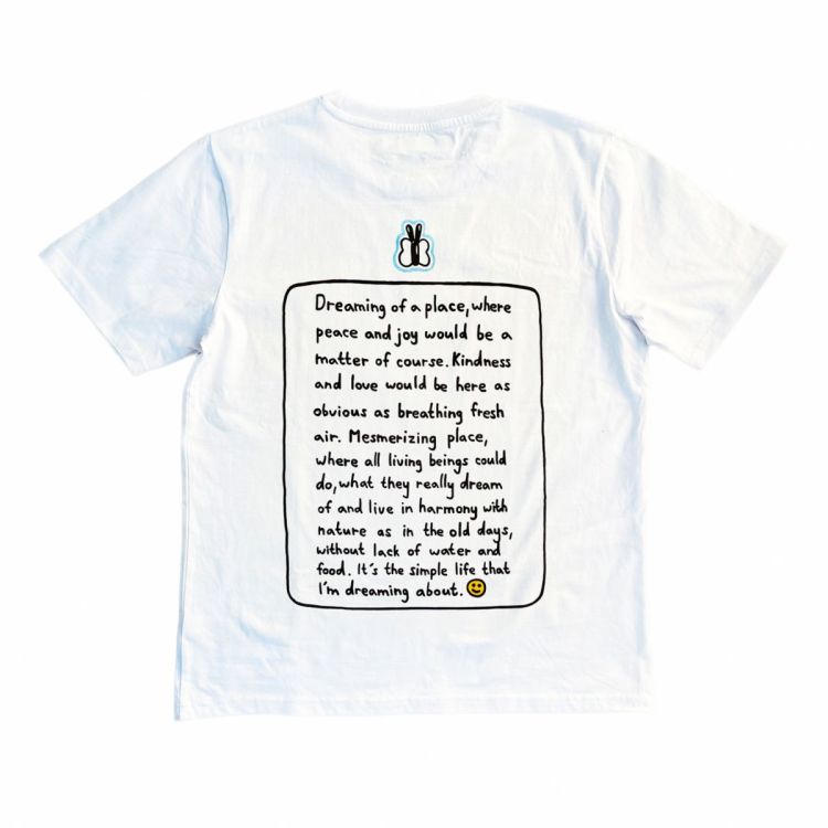 Emotional Daydreamer organic tee (white)