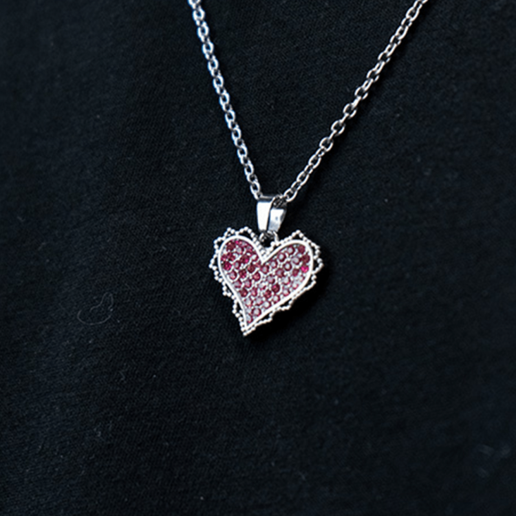 Burning Heart Necklace