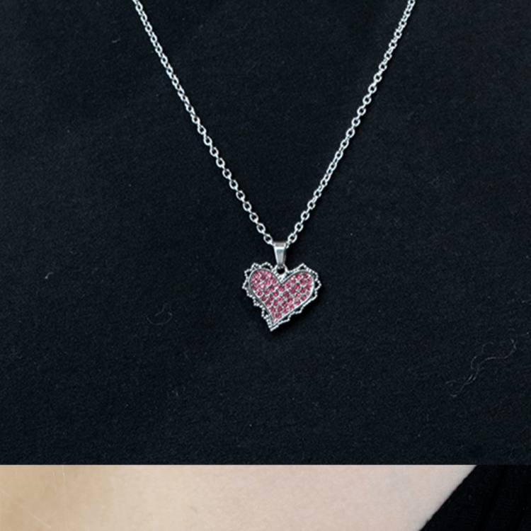 Burning Heart Necklace