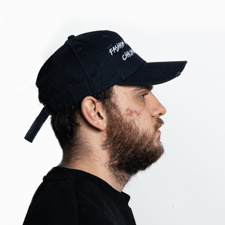 Fashion Killed My Childhood Cap - Black
