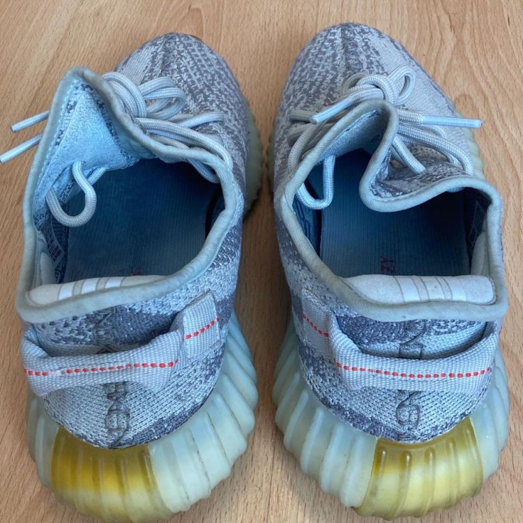 Yeezy 350 V2 blue tint