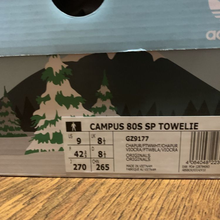 ADIDAS X SOUTH PARK CAMPUS 80S SP TOWELIE