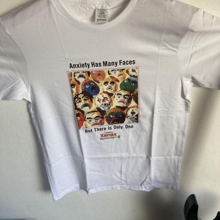Anxiety Has Many Faces Tee