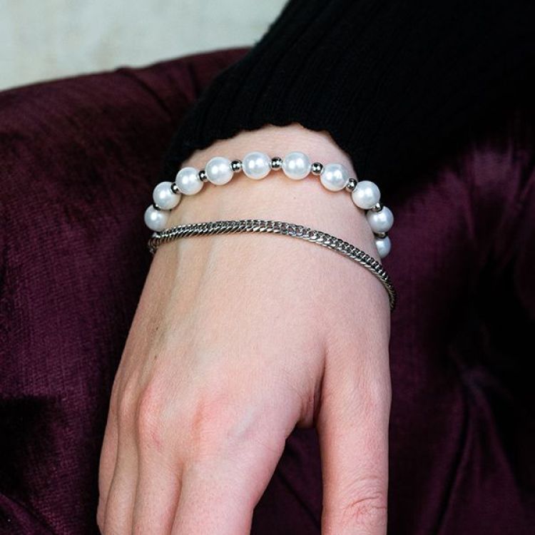 Duo Pearls x Cuban Chain
