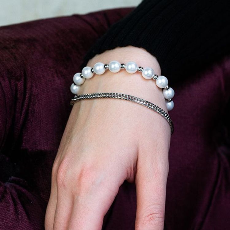 Duo Pearls x Cuban Chain