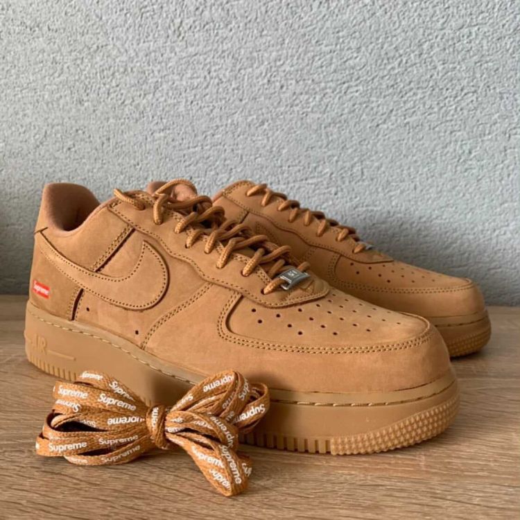 Air Force 1 Supreme Flax