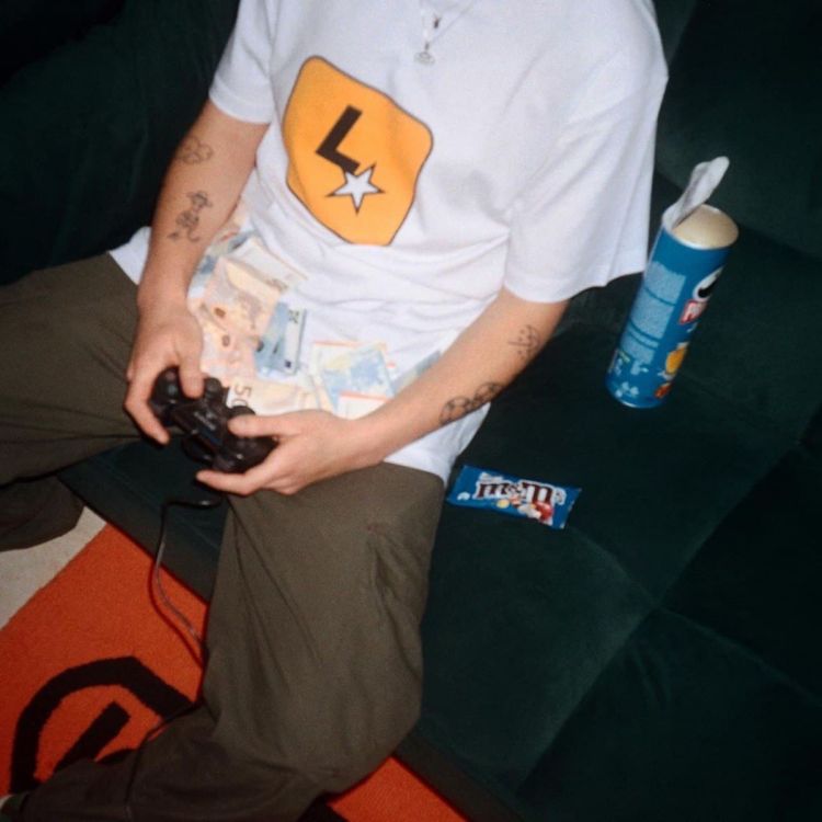 Lowlife Remaster t-shirt White/Orange