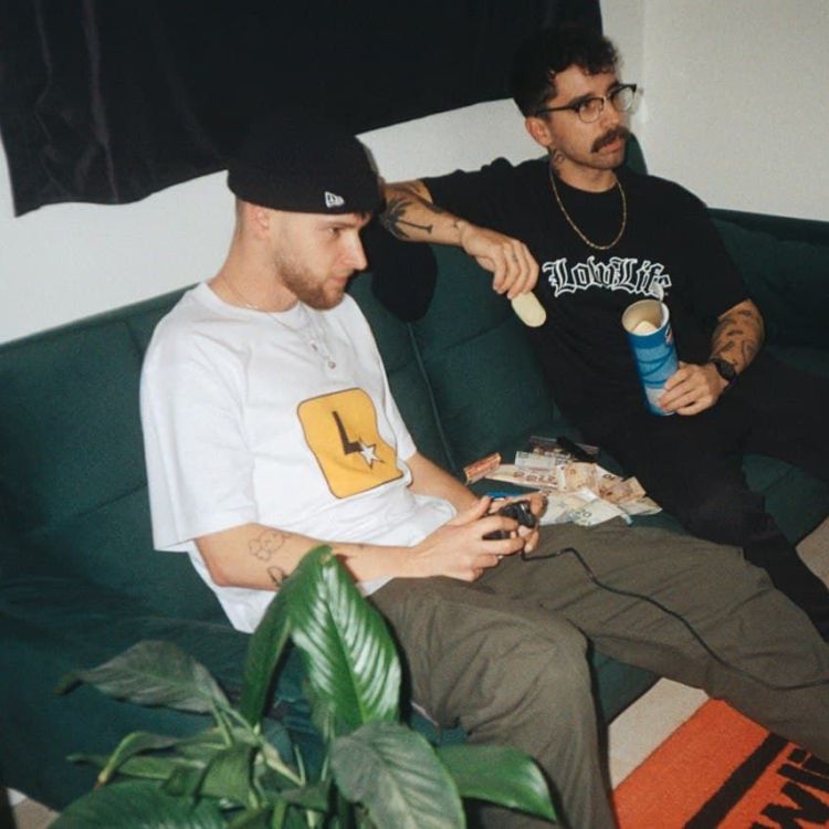 Lowlife Remaster t-shirt White/Orange