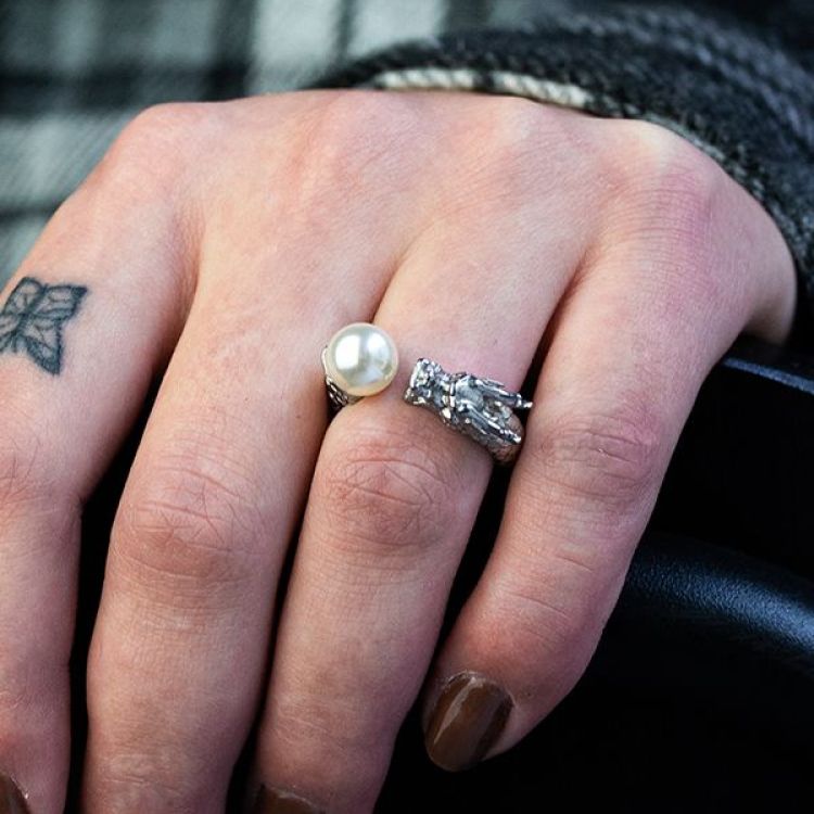 Dragon Pearl Ring