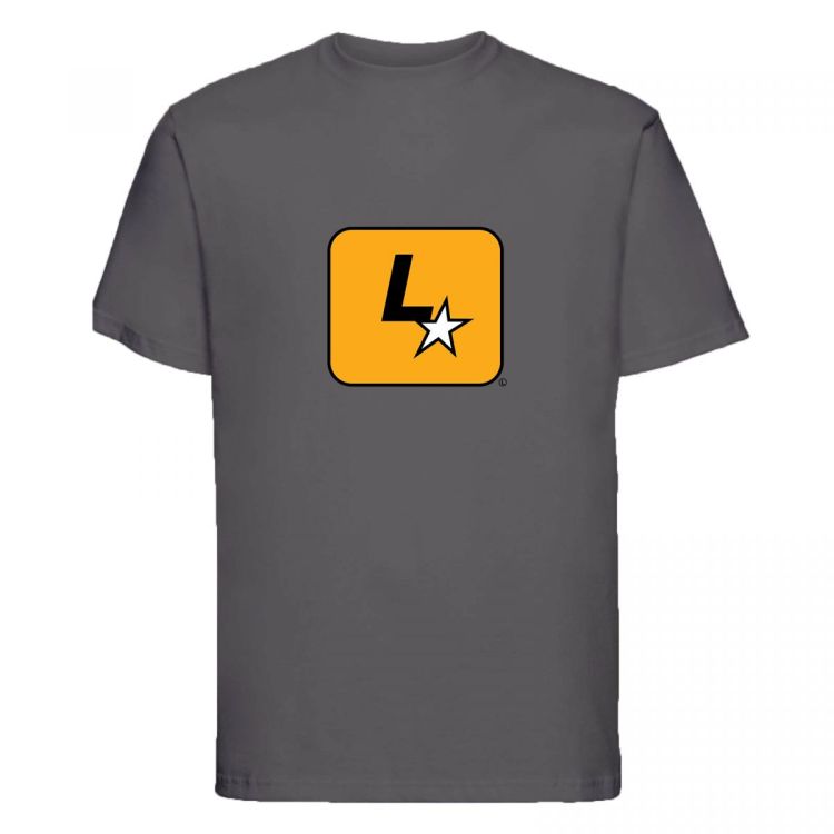 Lowlife Remaster t-shirt Grey/Orange